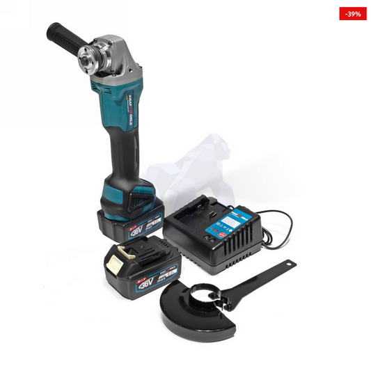 Kraft World Τροχός 125mm Μπαταρίας Brushless με Ρύθμιση Στροφών 2x8Ah